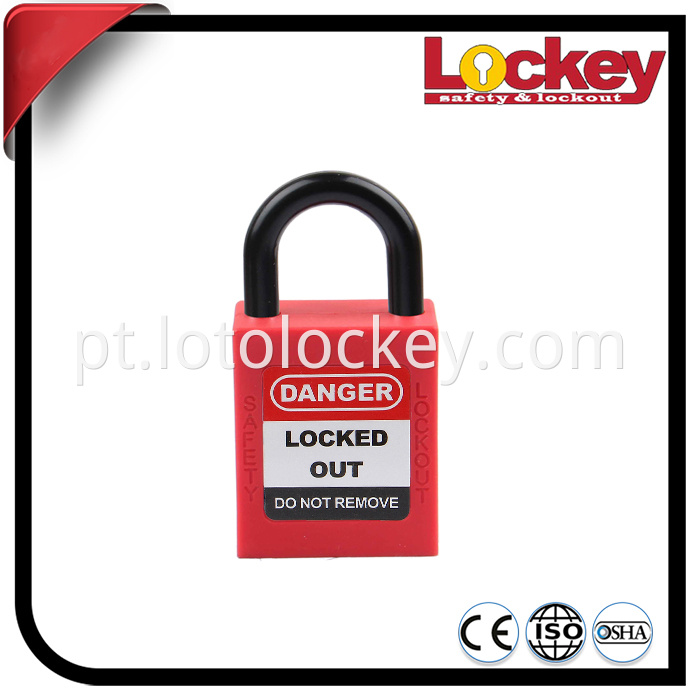 Plastic Short Shackle Padlock